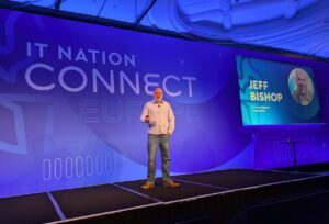 Jeff Bishop of ConnectWise at IT Nation Connect Europe 2025