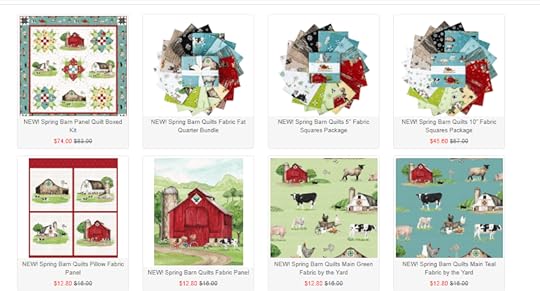 Spring Barn Quilts by Tara Reed for Riley Blake Designs Available at ShopNZP.com