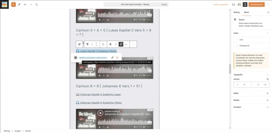QR-Code Audio Korrektur WordPress