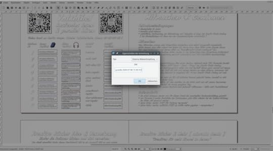 QR-Code Audio Korrektur Scribus