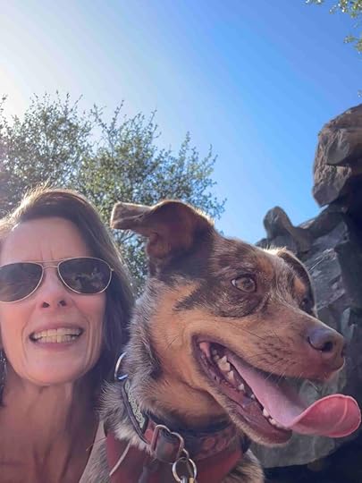 happy girls at end of hike