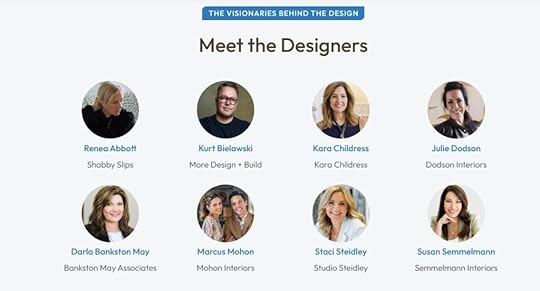 Images of designers involved in the showhouse