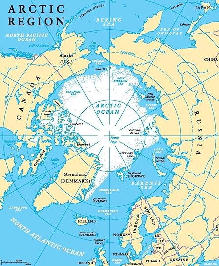 Arctic Region Map