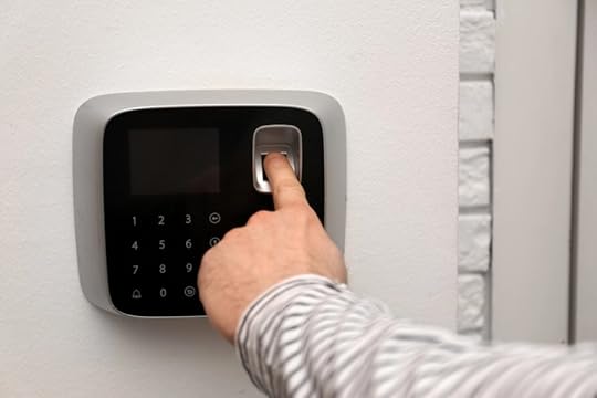 biometric fingerprint door lock