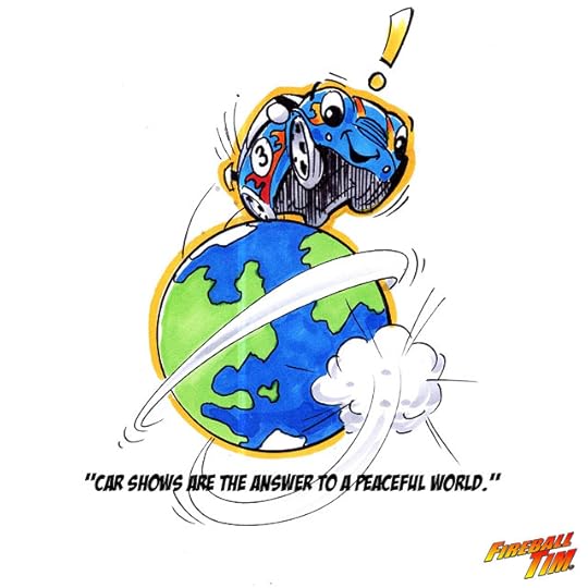 Automotive Pop Culture Art by Fireball Tim Garage