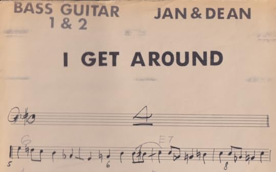 Jan & Dean - I Get Around, 1964 - Jan Berry's Original Music Score - Bass