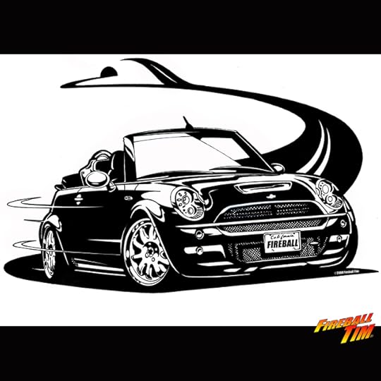 Automotive Pop Culture Art by Fireball Tim Garage