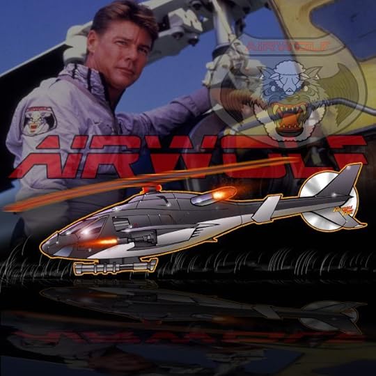 Airwolf Automotive Pop Culture Art by Fireball Tim Garage