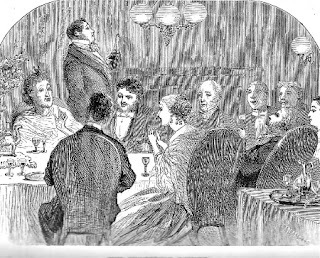 The Veneerings dinner