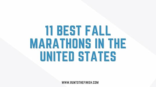 Best Fall Marathons in the United States