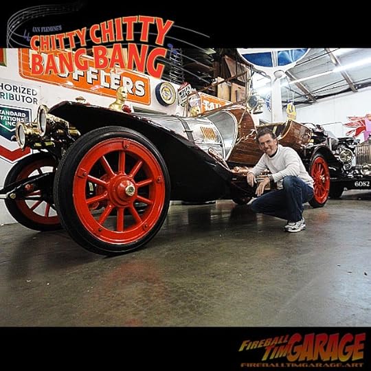 Automotive Pop Culture Art by Fireball Tim Garage