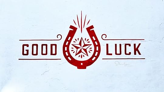 wall art wishing good luck during offboarding