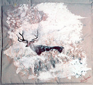 winter-deer