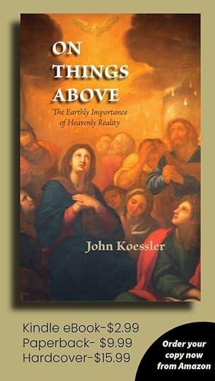 Image of cover of the book On Things Above. linked to Amazon.