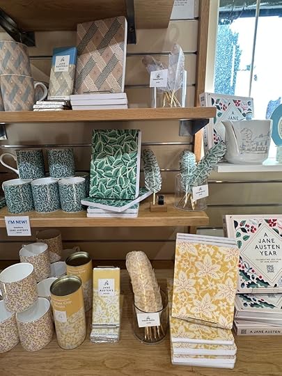 Three notebooks on display at Jane Austen’s House