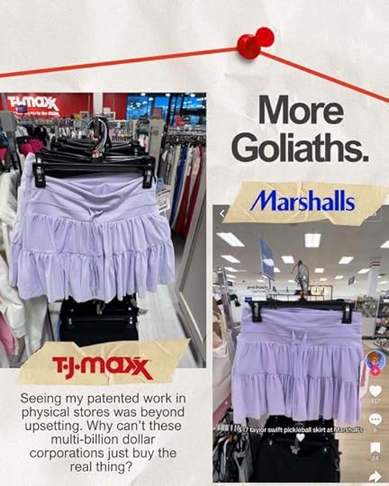 tjmaxx marshalls selling popflex pirouette skort dupes