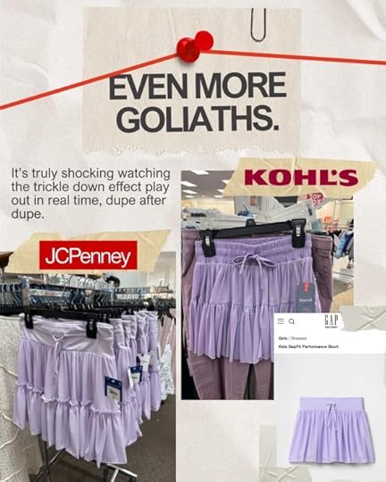 kohls jcpenney selling dupes of popflex pirouette skort