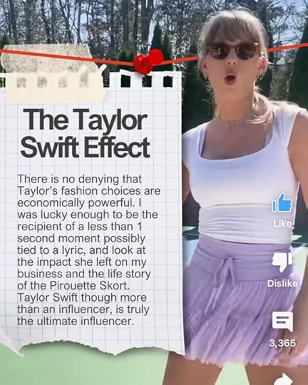 pirouette skort taylor swift effect blogilates
