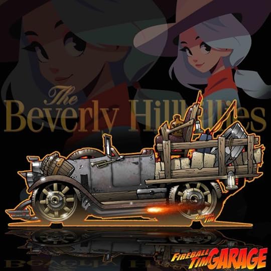 Automotive Pop Culture Art by Fireball Tim Garage