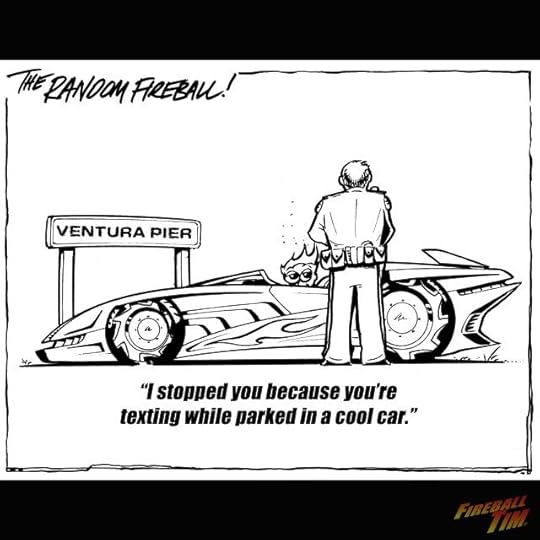 Automotive Pop Culture Art by Fireball Tim Garage