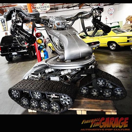 Automotive Pop Culture Art by Fireball Tim Garage