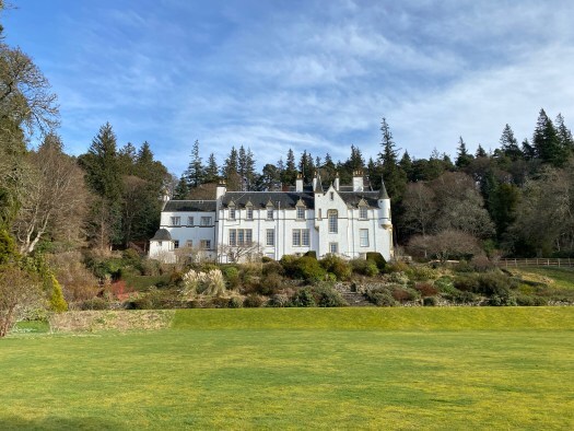 Inherit a castle - the house at Logie Estate