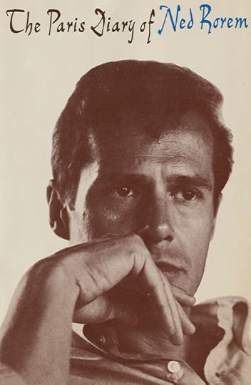 Scanned image of a book cover, with head shot of Ned Rorem, looking thoughtfully off camera.