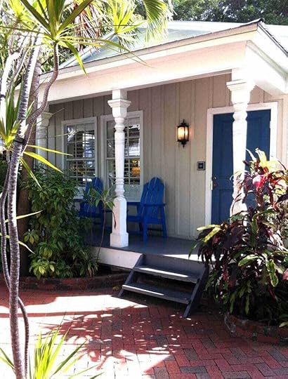 Our accommodation at The Lighthouse Hotel was a small and beautifully appointed cottage 