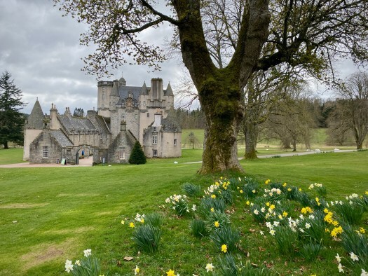 Castle Fraser in Spring