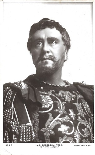 Herbert Beerbohm Tree as Mark Antony
