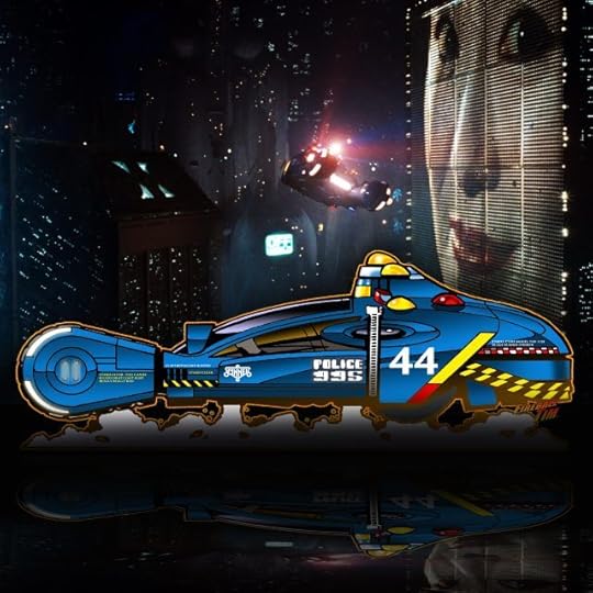 Blade Runner Automotive Pop Culture Art by Fireball Tim Garage