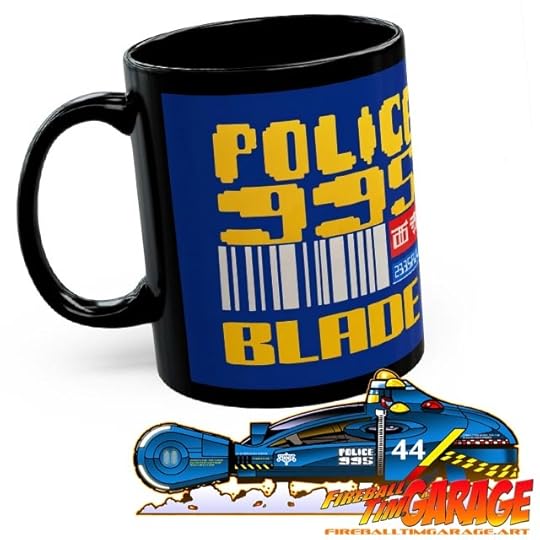 Blade Runner Automotive Pop Culture Art by Fireball Tim Garage