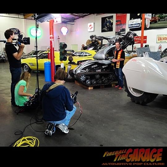 Automotive Pop Culture Art by Fireball Tim Garage