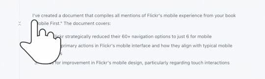 Click target in Bench collapsing pattern