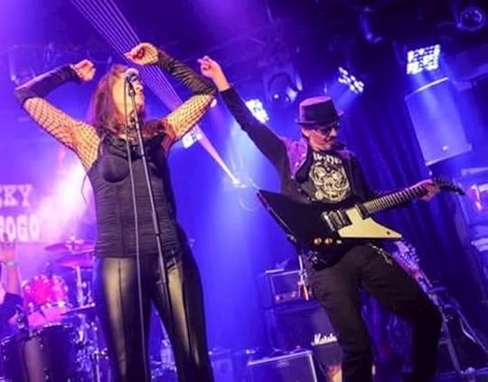 Vocalist Laura K. Vreeland and guitarist Taz Taylor