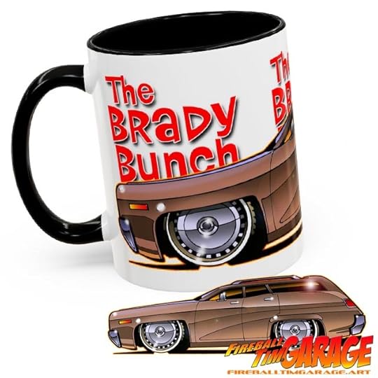 Brady Bunch Automotive Pop Culture Art by Fireball Tim Garage