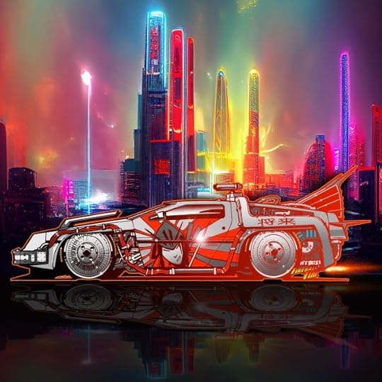 Automotive Pop Culture Art by Fireball Tim Garage