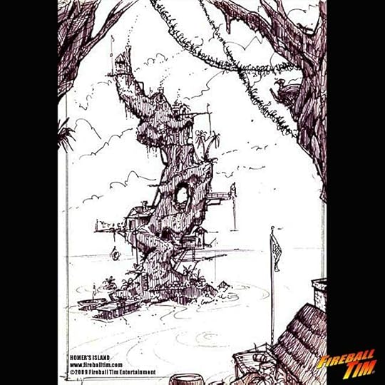 Automotive Pop Culture Art by Fireball Tim Garage