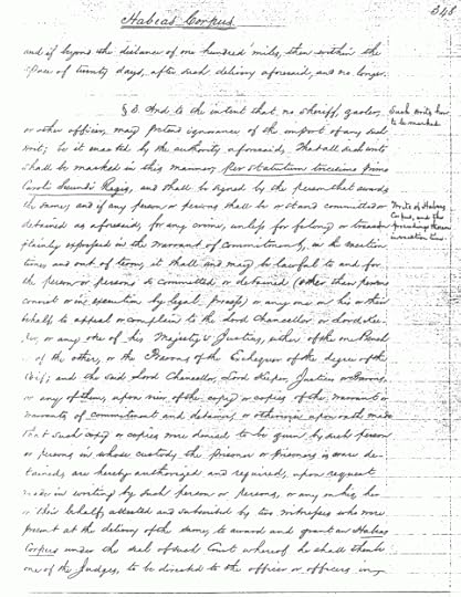 Habeas Corpus