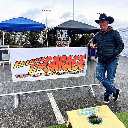 Automotive Pop Culture Art by Fireball Tim Garage