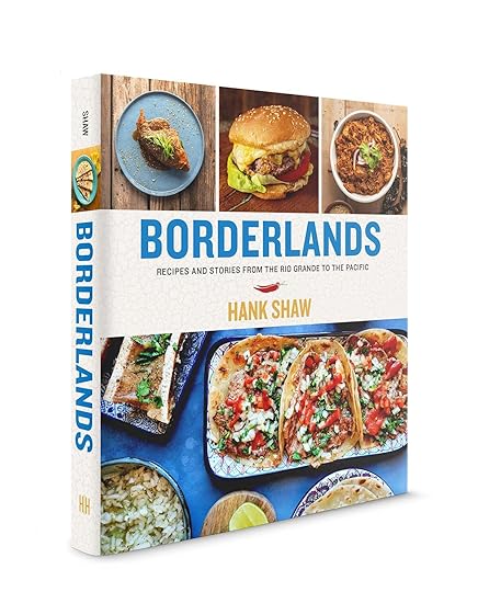 A 3d image of the borderlands cookbook book cover.