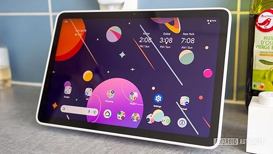 google pixel tablet homescreen