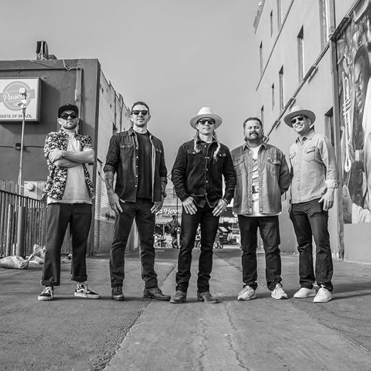 Musician Hunter Benson and his band