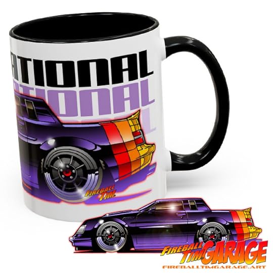 Buick Grand National Automotive Pop Culture Art by Fireball Tim Garage