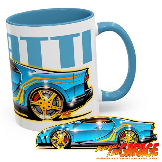 Automotive Pop Culture Art by Fireball Tim Garage