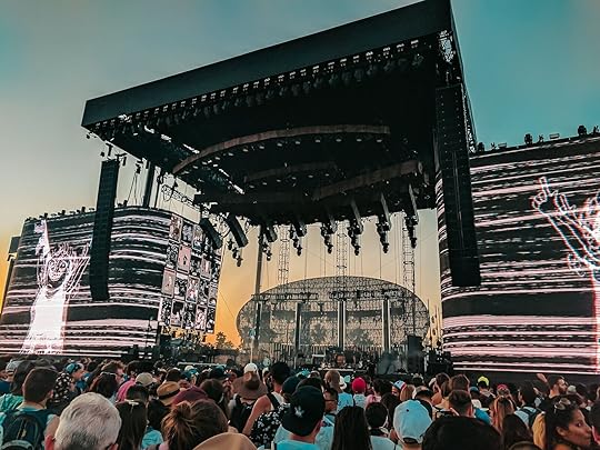 Coachella circa 2016 or 2017 - sunset set