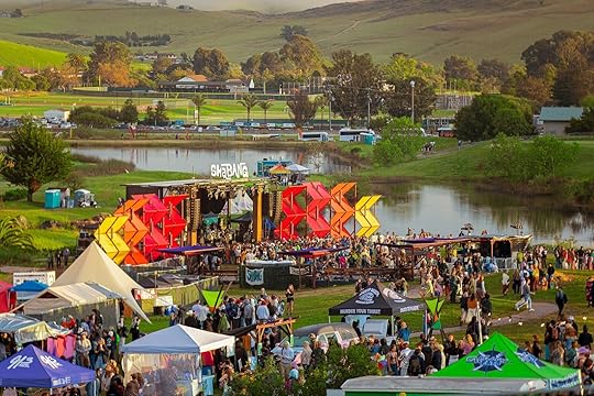 shabang music festival from above