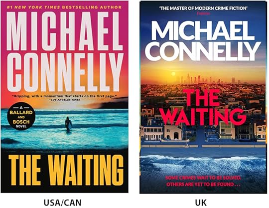 The Waiting paperback covers in the USA, Canada, the UK.