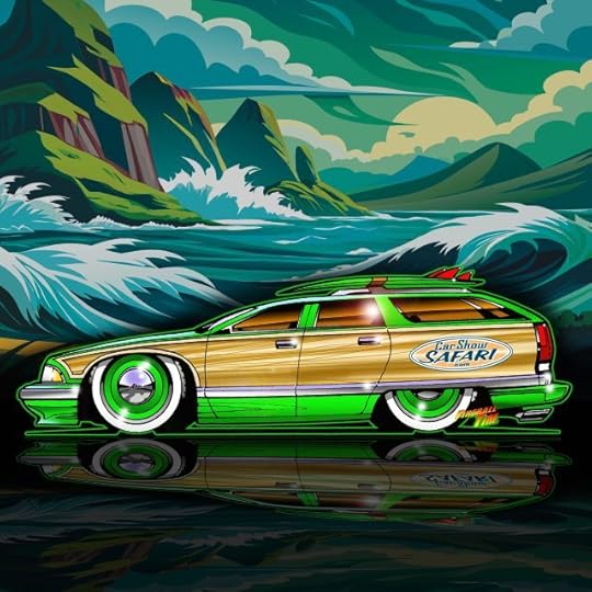 Automotive Pop Culture Art by Fireball Tim Garage