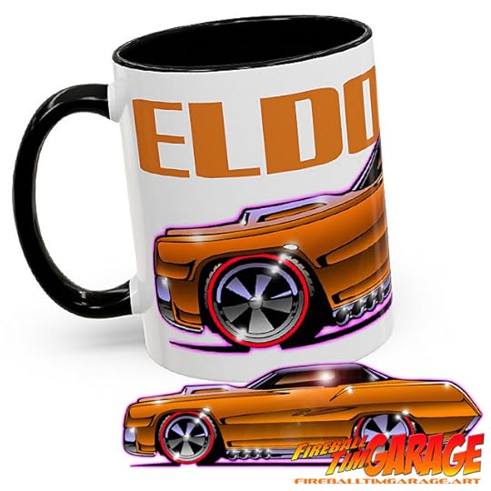 Automotive Pop Culture Art by Fireball Tim Garage